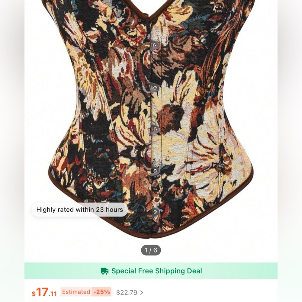 Plus Size Corset